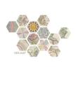 Hex Map: Large Hexagon Graph Paper Notebook By Creations Atelier Cover Image