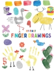 My first finger drawings: Cute animals finger painted, easy to draw for toddlers or small kids Cover Image