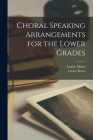 Choral Speaking Arrangements for the Lower Grades Cover Image