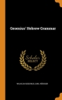 Gesenius' Hebrew Grammar By Wilhelm Gesenius, Emil Rödiger Cover Image
