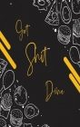 Get Shit Done: Notebook College Ruled Line Quadrille notebook mead graph notebook - used for math or science purposes for teens and a By Parker Mann Cover Image