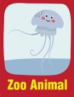 Zoo Animal: Coloring Pages with Adorable Animal Designs, Creative Art Activities By J. K. Mimo Cover Image