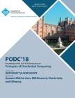 Podc '18: Proceedings of the 2018 ACM Symposium on Principles of Distributed Computing Cover Image