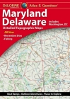 Delorme Atlas & Gazetteer: Maryland & Delaware By Rand McNally Cover Image