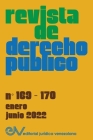 REVISTA DE DERECHO PÚBLICO (VENEZUELA), No. 169-170, enero-junio 2022 By Allan R. Brewer-Carías (Director) Cover Image