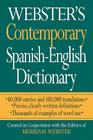 Webster's Contemporary Spanish-English Dictionary By Merriam-Webster (Editor) Cover Image