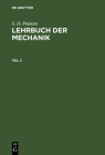 Lehrbuch der Mechanik Cover Image