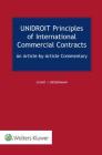 Unidroit Principles of International Commercial Contracts By Eckart Broedermann Cover Image