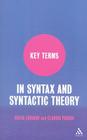Key Terms in Syntax and Syntactic Theory By Silvia Luraghi, Claudia Parodi Cover Image