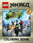 Lego Ninjago Coloring Book Vol2: Great Coloring Book for Kids and Fans - 40 High Quality Images. Cover Image