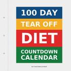 100 Day Tear-Off Diet Countdown Calendar By Buy Countdown Calendar Cover Image