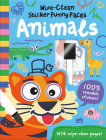 Wipe-Clean Sticker Funny Faces Animals By Rob Abbott, Gareth Williams (Illustrator) Cover Image
