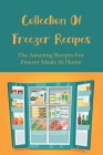 Collection of Freezer Recipes: The Amazing Recipes For Freezer Meals At Home: The Best Practices For Packaging Freezer Foods By Carmon Riglos Cover Image