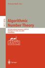 Algorithmic Number Theory: 6th International Symposium, Ants-VI, Burlington, Vt, Usa, June 13-18, 2004, Proceedings (Lecture Notes in Computer Science #3076) Cover Image