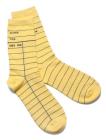 Lib Card Socks Yellow-Small By Out of Print (Created by) Cover Image