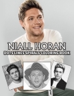 NIALL HORAN Dots Line Spirals Coloring Book: Great gift for girls, Boys and teens who love NIALL HORAN with spiroglyphics coloring books - NIALL HORAN Cover Image