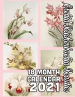 Orchid Reichenbachia Beauties 18-Month Calendar 2021: October 2020 through March 2022 By Calendar Gal Press Cover Image