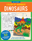 Color-By-Number! Dinosaurs By Martha Zschock (Illustrator) Cover Image