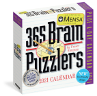 Mensa 365 Brain Puzzlers Page-A-Day Calendar 2021 By Fraser Simpson, Workman Calendars (With) Cover Image