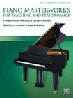 Piano Masterworks for Teaching and Performance, Vol 1: A Comprehensive Anthology of Standard Literature Cover Image