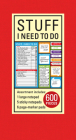 Book of Sticky Notes: Stuff I Need to Do - Red By New Seasons, Publications International Ltd Cover Image