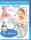 The Ocean. Art Therapy for Dementia Patients: Dementia Coloring books for Seniors Cover Image