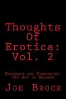 Thoughts of Erotica: Vol. 2: Dominance and Submission: The Art of Balance By Joe C. Brock Cover Image