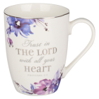Christian Art Gifts Ceramic Mug for Women Trust in the Lord - Proverbs 3:5 Inspirational Bible Verse, 12 Oz. By Christian Art Gifts (Created by) Cover Image