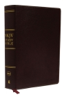 NKJV Study Bible, Premium Bonded Leather, Burgundy, Red Letter Edition, Comfort Print: The Complete Resource for Studying God's Word Cover Image