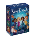 Star Friends Boxed Set, Books 1-4: Mirror Magic; Wish Trap; Secret Spell; Dark Tricks By Linda Chapman, Lucy Fleming (Illustrator) Cover Image