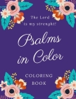 Psalms Coloring Book: Inspirational Bible Verses For Christian Cover Image