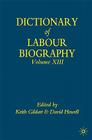 Dictionary of Labour Biography: Volume XIII By K. Gildart (Editor), D. Howell (Editor) Cover Image