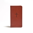 CSB Single-Column Pocket New Testament, Brown LeatherTouch By CSB Bibles by Holman Cover Image