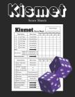 Kismet Score Sheets: Kismet Scoring Game Record Keeper Book By Paul Ford Cover Image