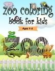 zoo coloring book for kids ages 4-8: Animals coloring book for kids I Size: 8.5x11 inches By Press Alaoui Cover Image
