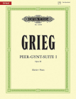 Peer Gynt Suite No. 1 Op. 46 (Arranged for Piano by the Composer): Based on Edvard Grieg Complete Edition, Urtext (Edition Peters) Cover Image