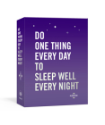 Do One Thing Every Day to Sleep Well Every Night: A Journal (Do One Thing Every Day Journals) By Robie Rogge, Dian G. Smith Cover Image