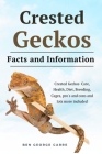 Crested Geckos: Crested geckos care, health, diet, breeding, cages, pro's and cons and lots more included Cover Image