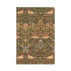 Paperblanks | 2024 Morris Birds | William Morris | 12-Month Flexi | Mini | Horizontal  176 Pg | 100 GSM By Paperblanks (By (artist)) Cover Image