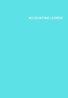 Accounting Ledger Book: : 120 pages - 7x10 inch - Payment and Deposit - White Paper - Arctic Cover Cover Image