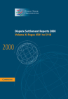 Dispute Settlement Reports 2000 (World Trade Organization Dispute Settlement Reports) By World Trade Organization (Editor) Cover Image