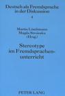 Stereotype Im Fremdsprachenunterricht By Löschmann (Editor), Martin Löschmann (Editor), Magda Stroinska (Editor) Cover Image