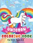 Unicorn Coloring Book For Kids Ages 4-8 US Edition: 50 Pictures To Color: Fun and Beautiful Unicorn Coloring Pages (Books for Kids) Cover Image