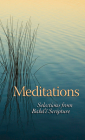 Meditations: Selections from Baha'i Scripture Cover Image
