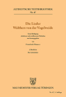 Die Lieder Walthers von der Vogelweide (Altdeutsche Textbibliothek #47) By Walther Von Der Vogelweide, Friedrich Maurer (Editor) Cover Image