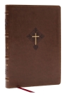 Rsv2ce, Thinline Large Print Catholic Bible, Brown Leathersoft, Comfort Print Cover Image