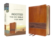 Rooted: The NIV Bible for Men, Leathersoft, Brown, Comfort Print By Livingstone Corporation (Editor) Cover Image
