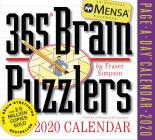 Mensa 365 Brain Puzzlers Page-A-Day Calendar 2020 By Fraser Simpson, Workman Calendars (With) Cover Image
