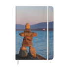 Stone Paper Inukshuk Blank Notebook: Stone Paper, Waterproof Sewn Bound Cover Image