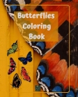 Butterflies Coloring Book By Raz McOvoo Cover Image